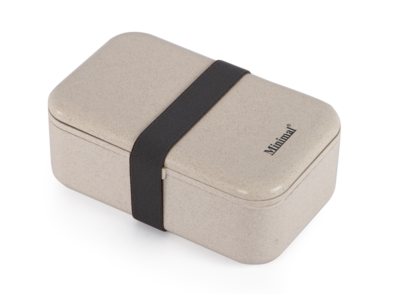 Minimal Natural Fiber Bento Box V2, 900ml
