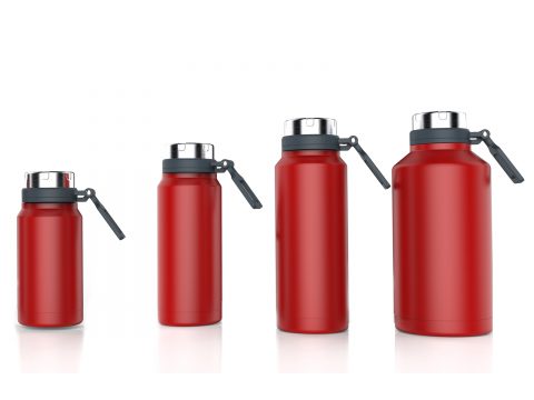 Stainless Steel Double Wall Insulated Sports water bottle - wide mouth